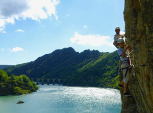 Villefort Lake’s Via Ferrata