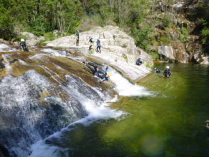 Canyoning Ardèche | Bas Chassezac « Famille » – 1/2 Journée