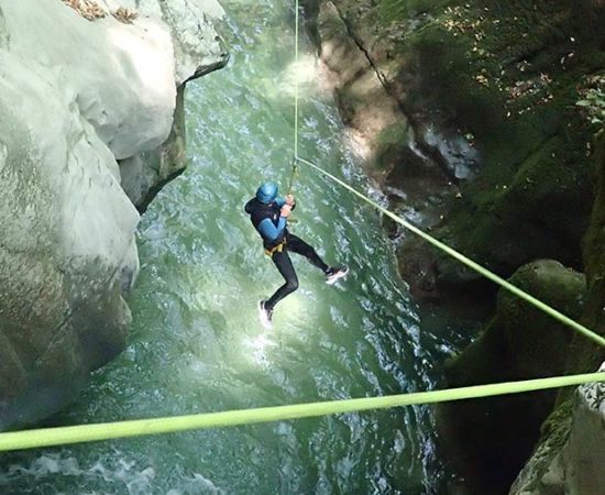 Souvenir Vidéo du Canyoning du Furon en Isère !