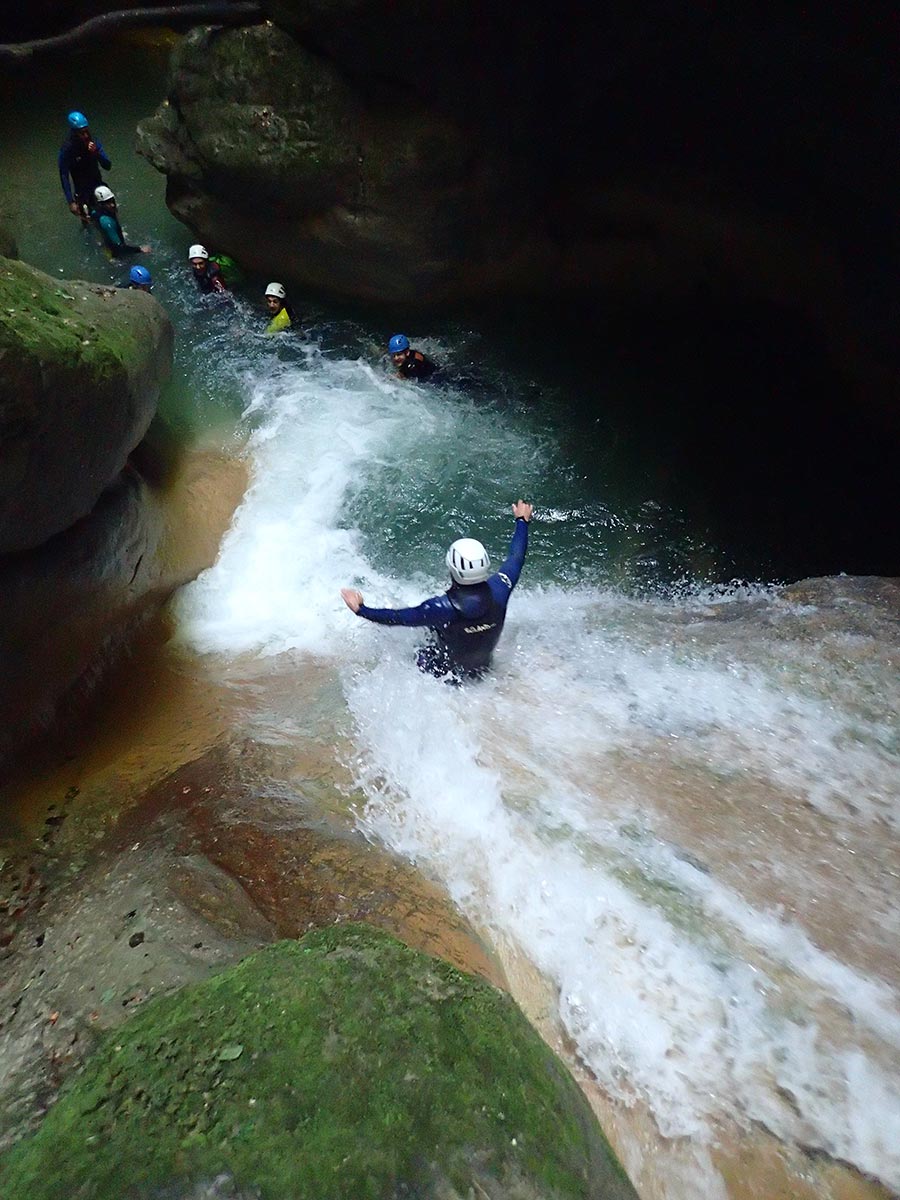 Canyoning Isère | L’Infernet – 1/2 Journée