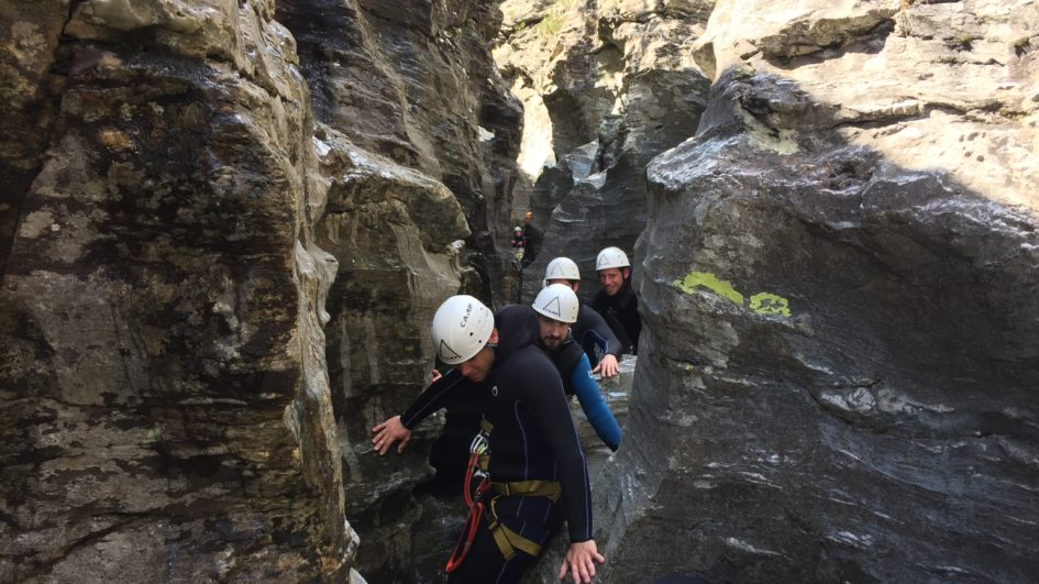 Canyon du Haut Roujanel en Lozère