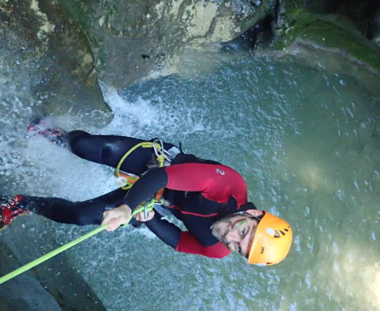 EVG en Canyoning à Grenoble en Isère