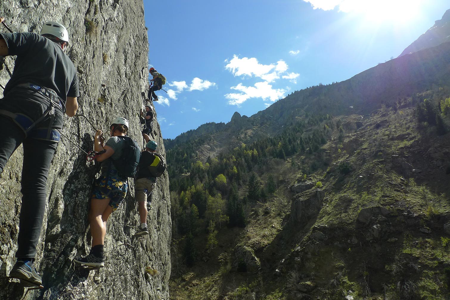 Via Ferrata of St Christophe en Oisans
